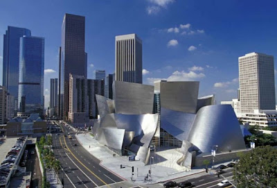 Bangunan Terunik di Dunia - Walt Disney Concert Hall