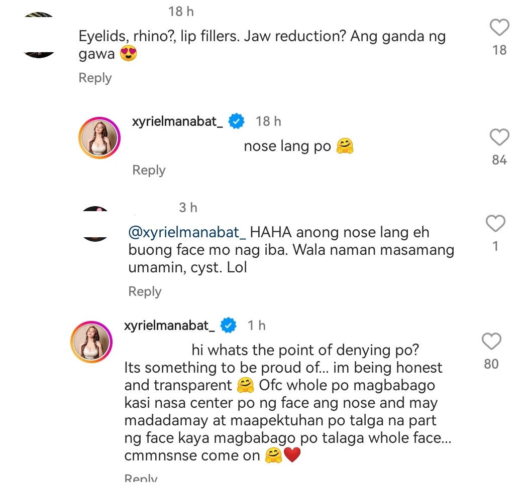 Fashion PULIS: Insta Scoop: Xyriel Manabat Bombarded by Comments on ...