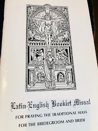 Booklet Missals for "Latin Mass" EF Weddings