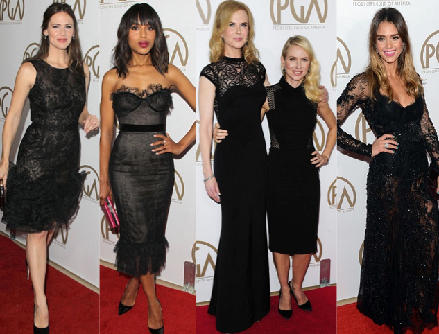 2013 Producers Guild Awards Red Carpet Best Dressed