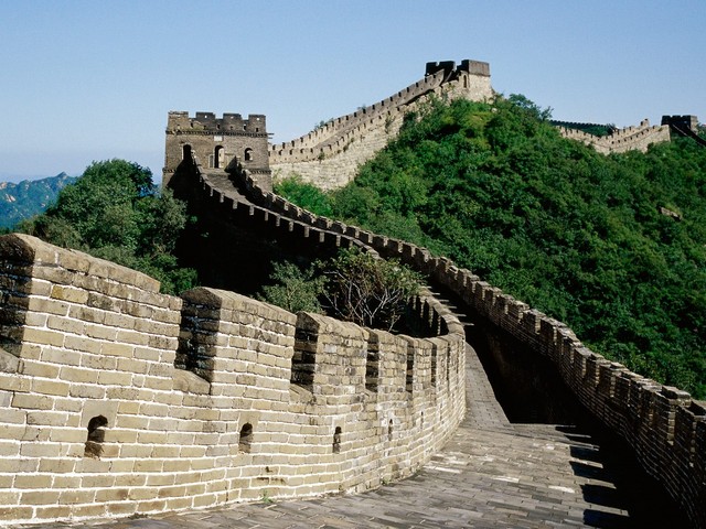 great wall of china view