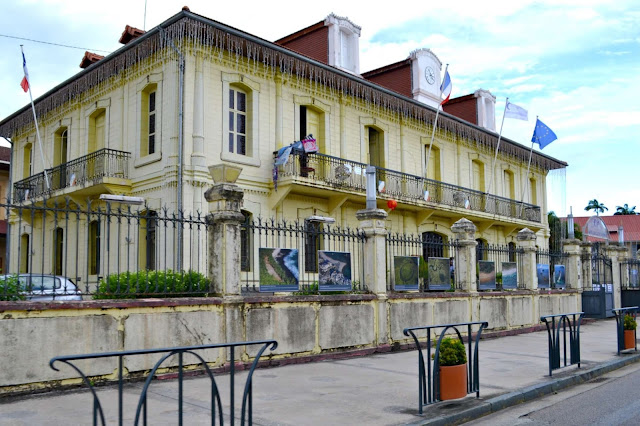 Guyane, Cayenne, visite historique, petit train Koati, jardin botanique