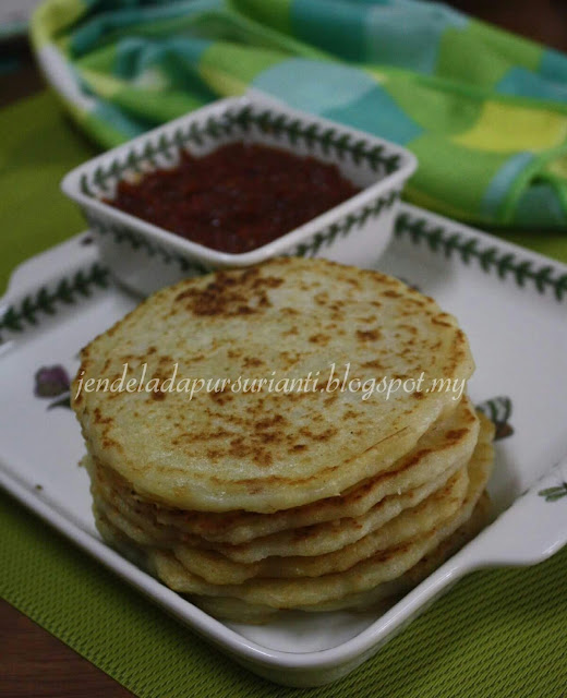 Resepi Pancake Tepung Kelapa - Surasmi F