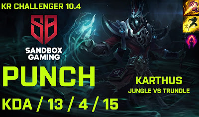 SB Punch Karthus JG vs ASR ReGank Trundle - KR Challenger 10.4