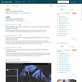 livejournal free blogging platform