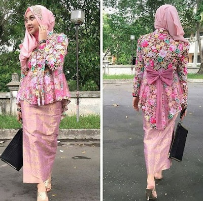 tutorial model hijab kebaya kutu baru terbaru