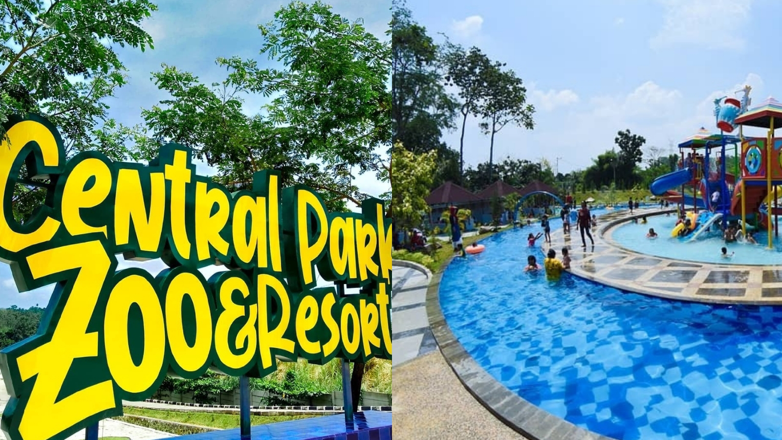 Wisata Baru Central Park Zoo And Resort Di Pancur Batu Medan Cek Lokasi Dan Harga Tiket Teks Karo