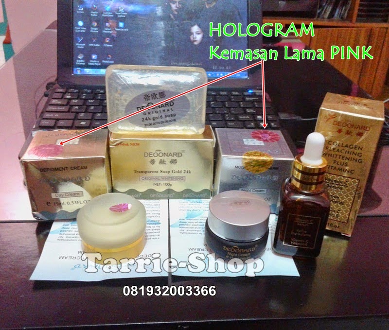 Paket Deoonard Gold Silver Soap Serum