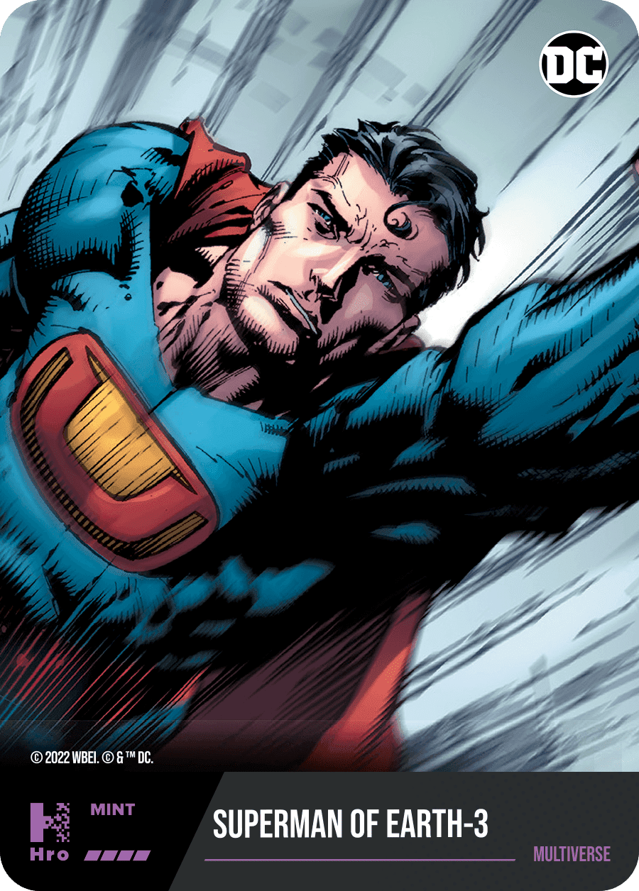 2022 Hro DC Unlock the Multiverse Chapter 1 - Multiverse - Superman of Earth-3