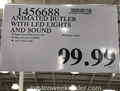 Deal for and Animated Butler with Lights and Sound at Costco