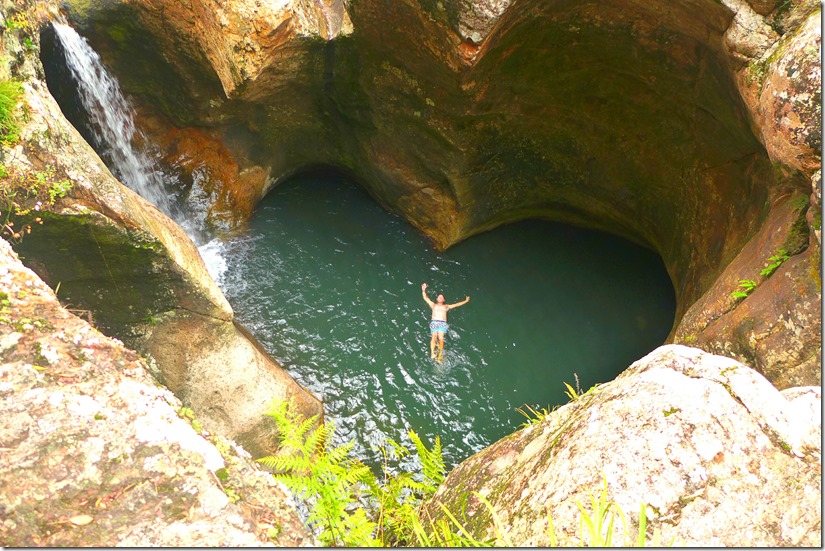 Killarney glen falls heart shape