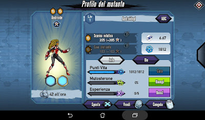 Mutants: Genetic Gladiators video N°357 Fusion Android - Fusione Androide