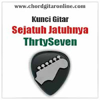 Chord Kunci Gitar ThrtySeven Sejatuh Jatuhnya