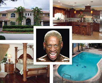 NBA star Dennis Rodman's House