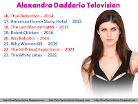 AlexandraDaddario, True Detective 2014 to The White Lotus 2021