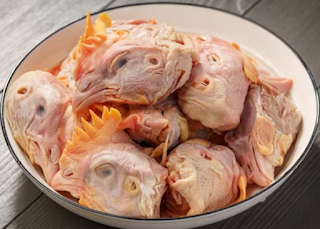raw poultry heads for dogs and puppies