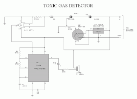 How to Build Toxic Gas Detector and Alarm Circuit with TGS813