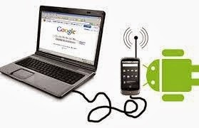 Bagaimana Cara Membuat Android Menjadi Modem Untuk Komputer