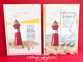 Stampin' Up! High Tide, Male Card, Masculine Card created by Kathryn Mangelsdorf