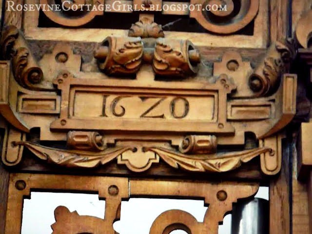 Carvings inside Marburg Castle