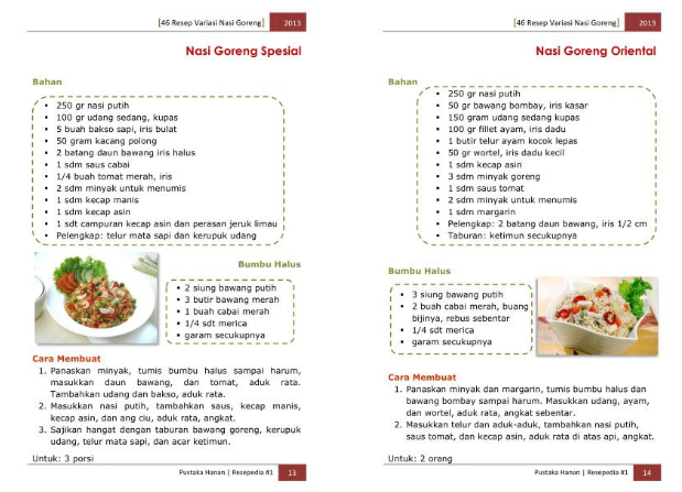 Download Ebook 46 Resep Variasi Nasi Goreng Paling Enak dan Mudah