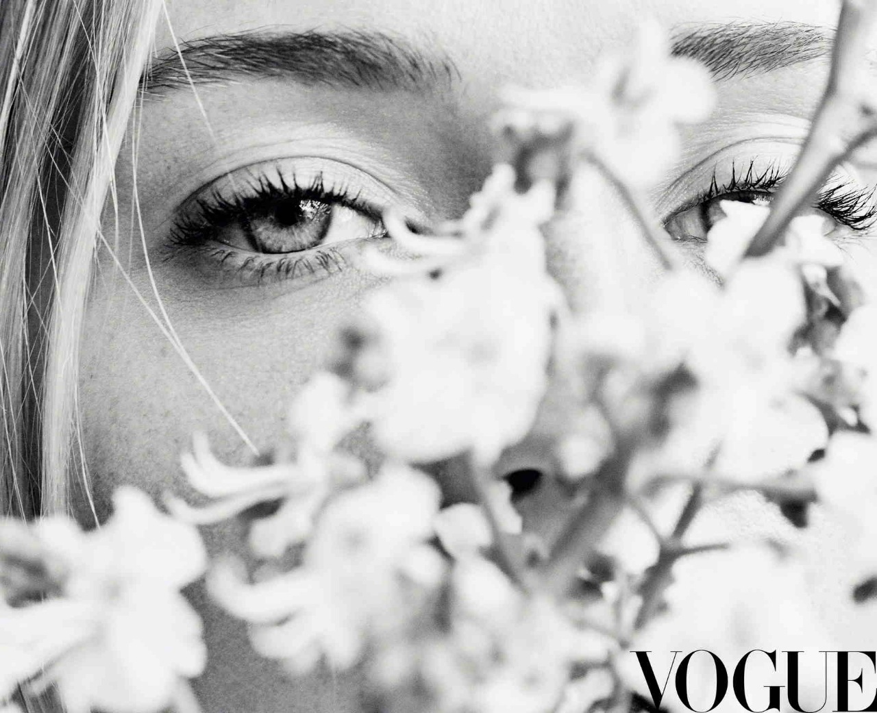 Model Sophie Turner for Vogue China July 2019