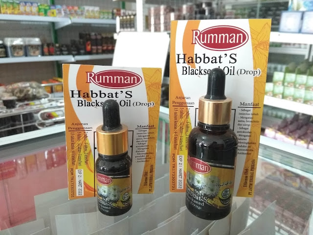 Habbat's Blackseed Oil Drop Rumman Minyak Habbatussauda Tetes