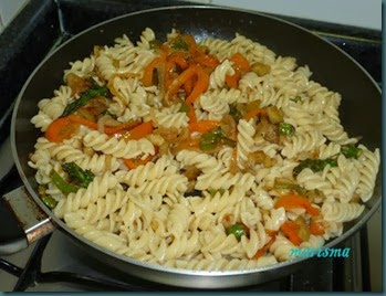 espirales con verduras y requeson5 copia