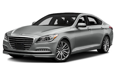 New 2017 Genesis G90 left side front image