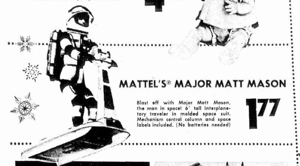 Many New Vintage Major Matt Mason Newspapers Have Been Added