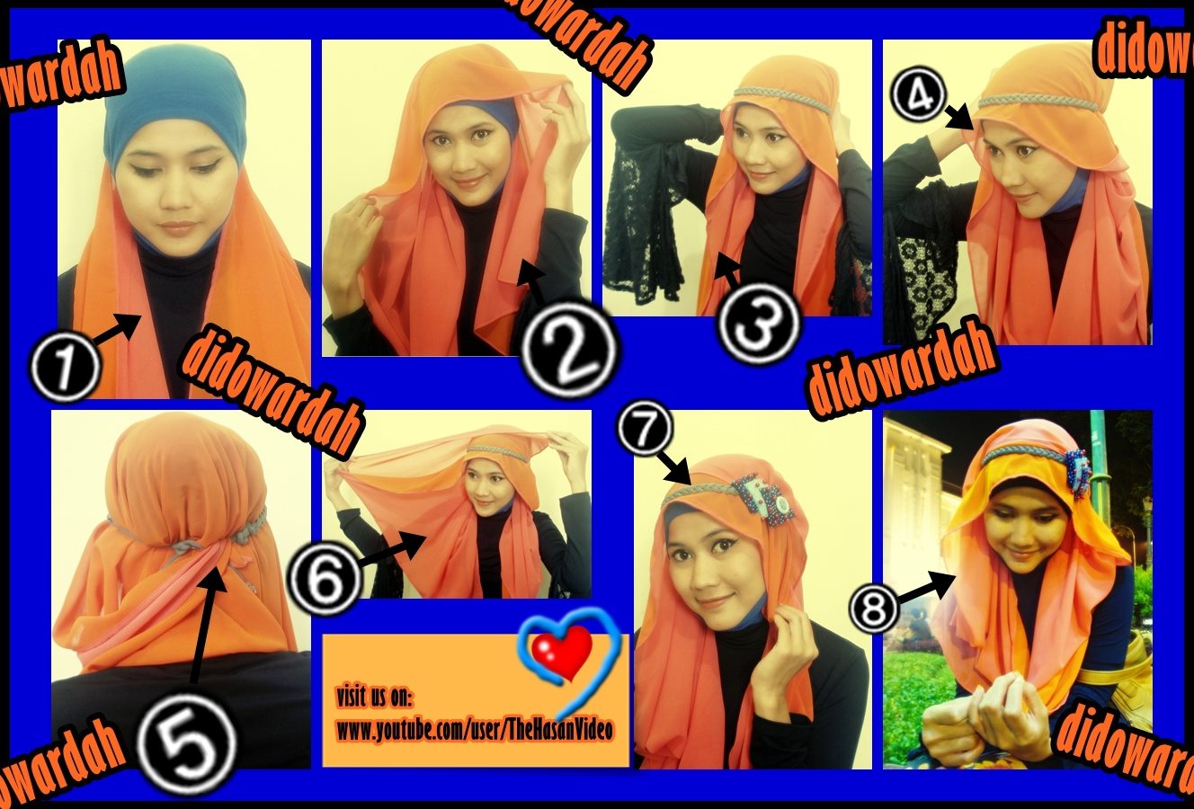 Tutorial Jilbab Untuk Hijaber Indonesia Tutorial Jilbab Pashmina