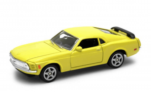 Ford Mustang Boss 302 1:60 welly, coleccion coches de leyenda