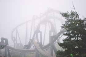 Nemesis Inferno in Thorpe Park fog