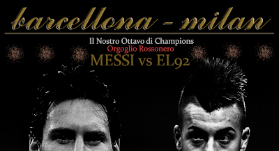 Wallpaper AC Milan vs Barcelona UEFA Liga Champions