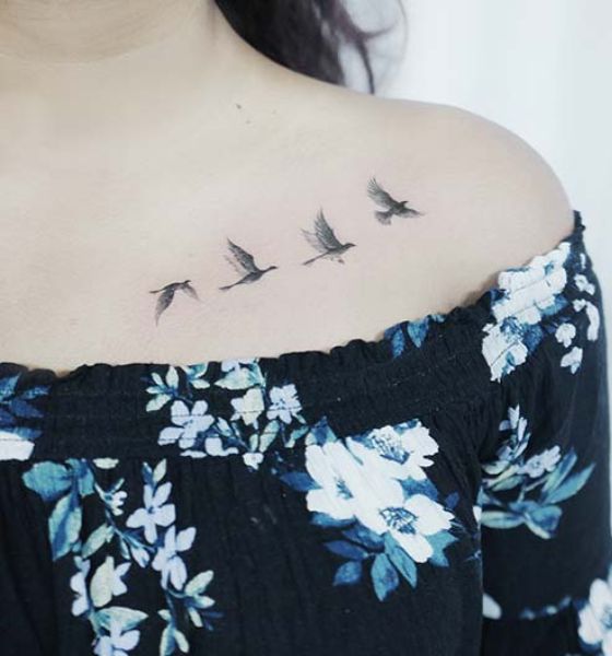 74 lindas tatuagens de pássaros que ficam muito bem no corpo feminino!