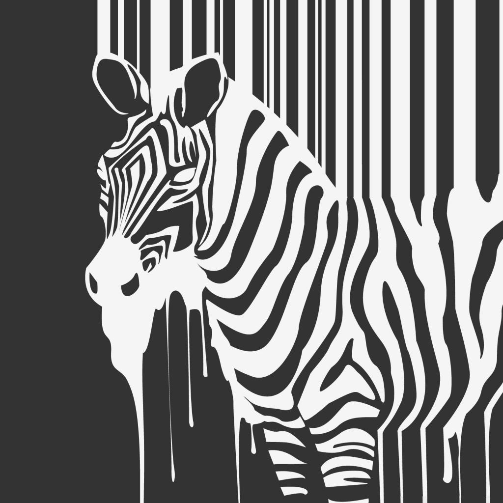 WalliePad-Wallpapers for iPad: Zebra Print iPad Wallpapers