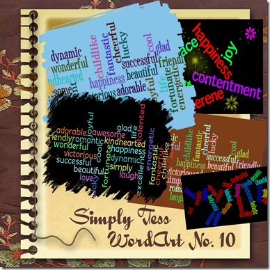 SimplyTess Wordart 10 Preview