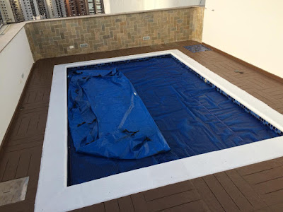 Pintura de Piso de Piscina DEPOIS