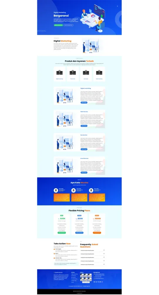 Demo Landing Page Lacipedia Network