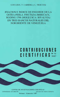 UDONE - Contribuciones Cientificas No 12 - Fijación e Indice De Engorde de La Ostra Perla X Luis León, T Cabrera y L Troccoli