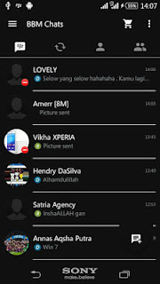 BBM Modifikasi Tema Black v2.13.1.13