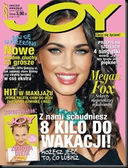 Megan Fox Joy Magazine Cover Poland April 2010