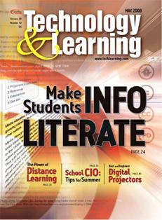 Tech & Learning. Ideas and tools for ED Tech leaders 28-10 - May 2008 | ISSN 1053-6728 | TRUE PDF | Mensile | Professionisti | Tecnologia | Educazione
For over three decades, Tech & Learning has remained the premier publication and leading resource for education technology professionals responsible for implementing and purchasing technology products in K-12 districts and schools. Our team of award-winning editors and an advisory board of top industry experts provide an inside look at issues, trends, products, and strategies pertinent to the role of all educators –including state-level education decision makers, superintendents, principals, technology coordinators, and lead teachers.