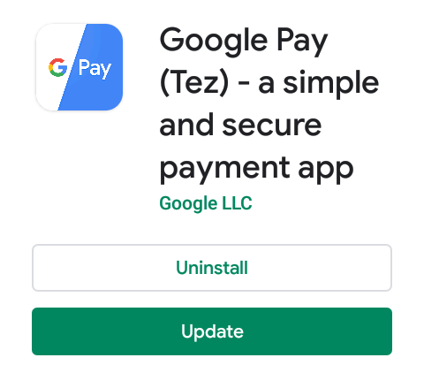 Google pay ( Tez )