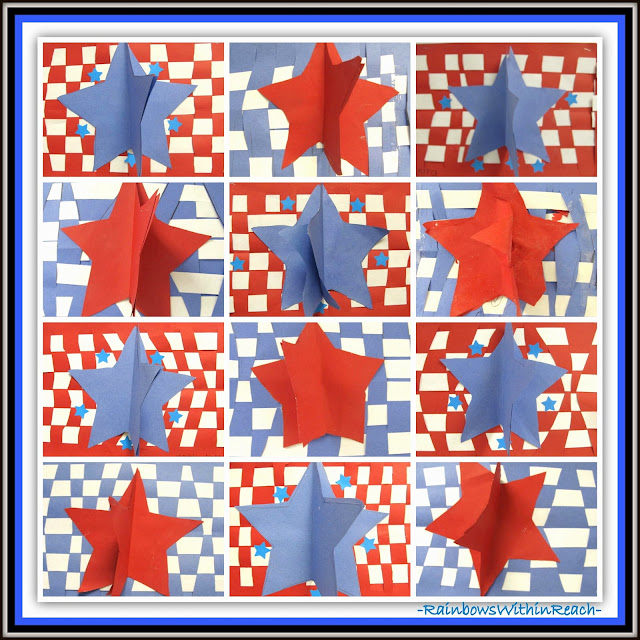 photo of: Patriotic Art Projects for Elementary School via RainbowsWithinReach