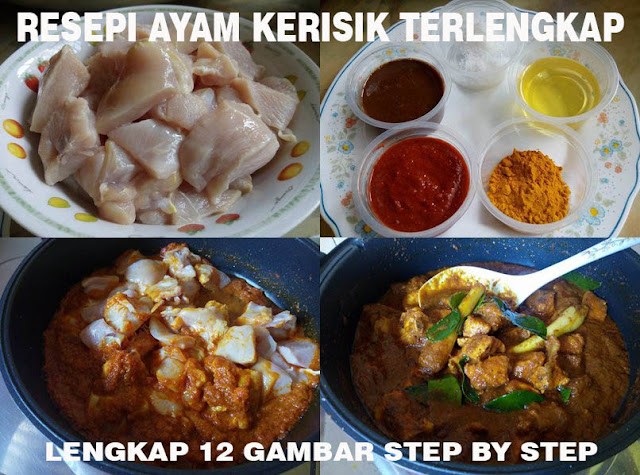 Cara Membuat Ayam Kerisik Terlengkap