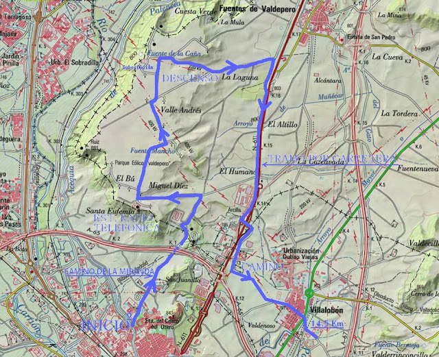 Ruta bici de montaña en Palencia