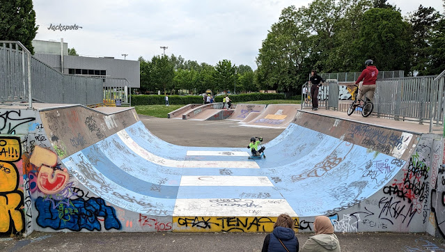 Skate park Strasbourg rampe