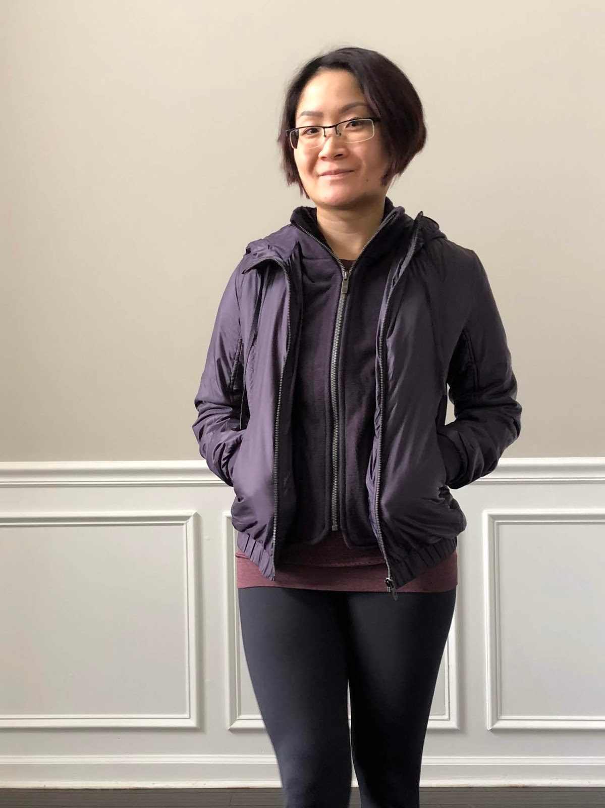 Fit Review Friday! Glyde Scuba Hoodie Boysenberry