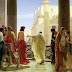 Hymns from Holy Friday: Today the Master of creation stands before Pilate...